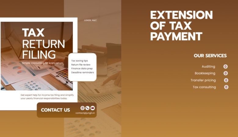 GIA HẠN NỘP THUẾ TRONG NĂM 2025