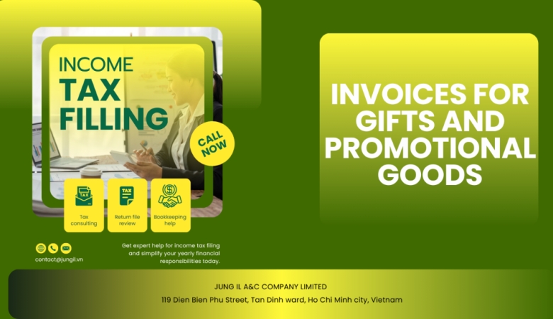INVOICES FOR GOODS GIVEN, DONATED, PRESENTED AND PROMOTIONAL GOODS FROM JULY 1, 2026